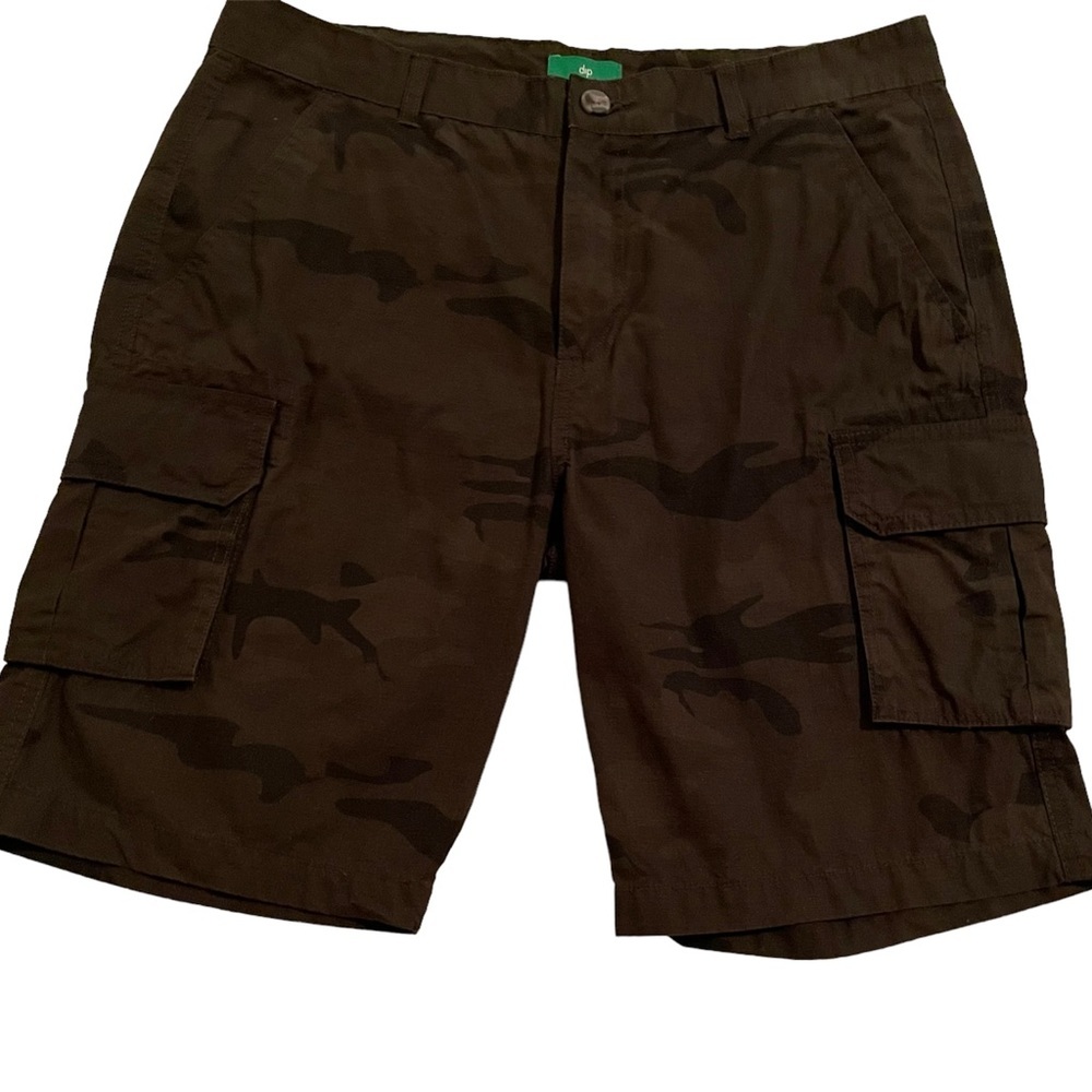 Dip Men’s Camo Shorts Size 34 100% Cotton